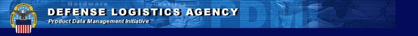 Defense Logistics Agency, Product Data Management Initiative banner
